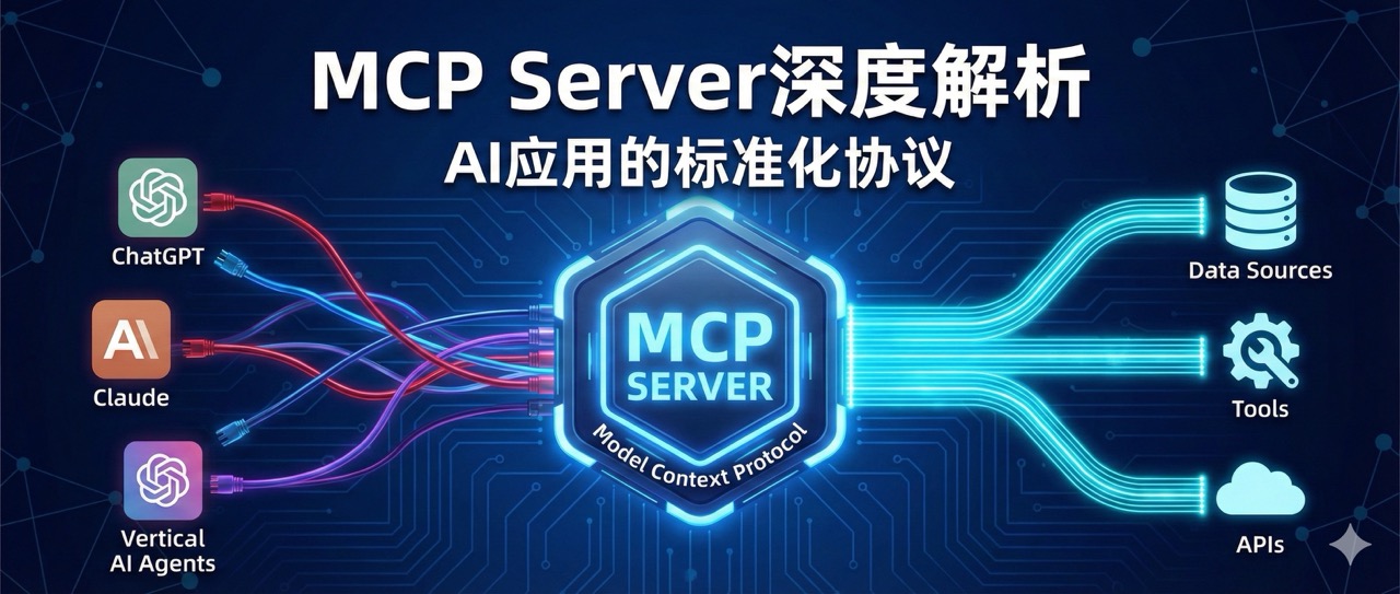 MCP Server深度解析:AI应用的标准化协议